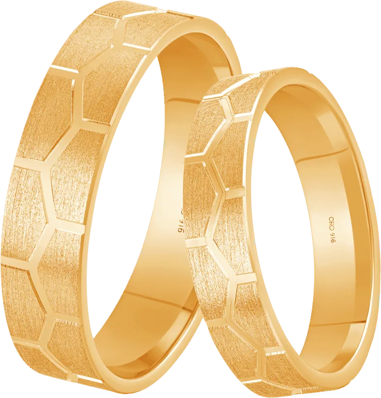 22K gold couple bands